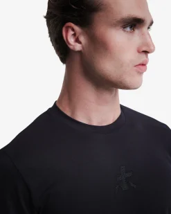 Premiata T-shirt in cotone con logo centrale>Uomo Felpe E T-Shirt|Felpe E T-Shirt